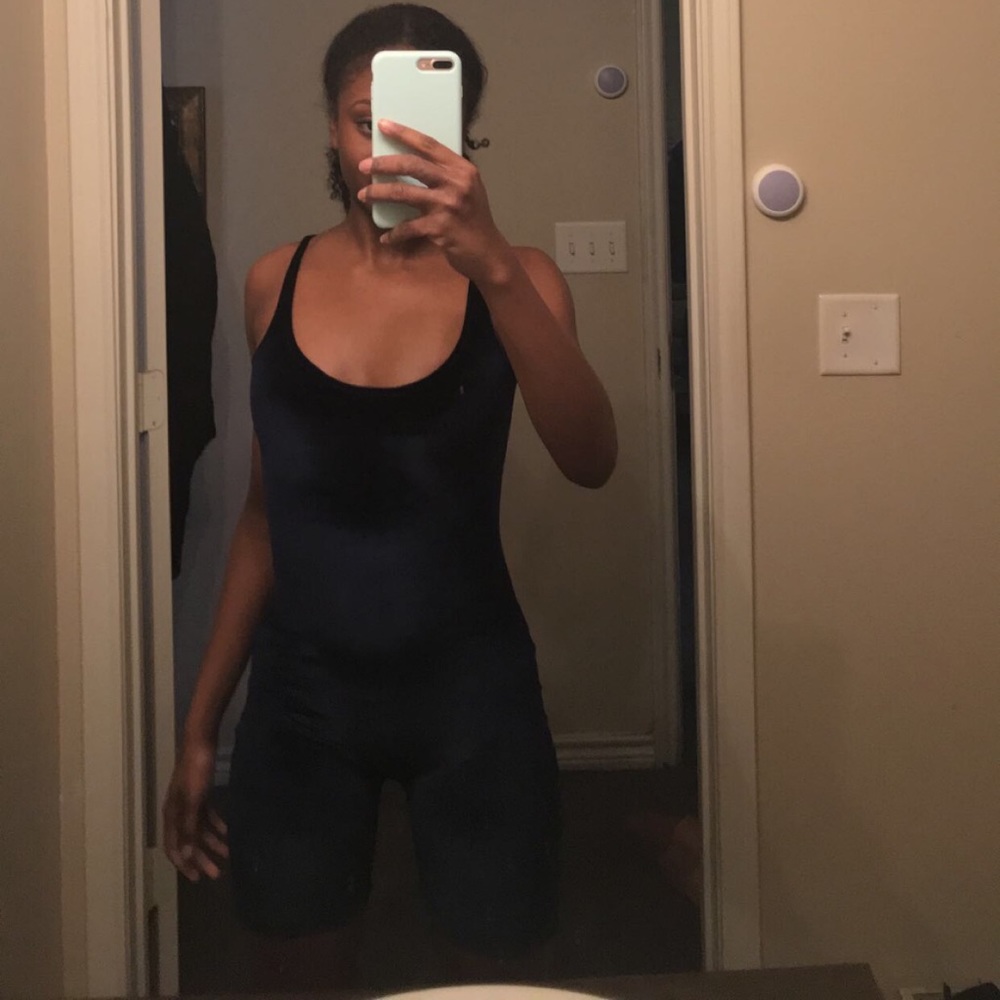 Blue unitard - Picture 3 of 3